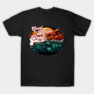 Great Barrier Reef Design T-Shirt